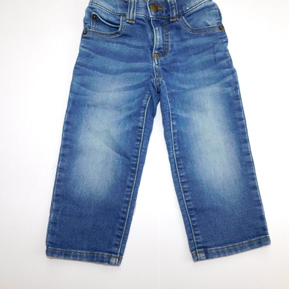 Gymboree 18-24 months 5 Pocket Stretch Blue Jeans - Picture 4 of 5